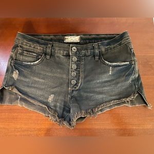 Free People Mini Jean Shorts
